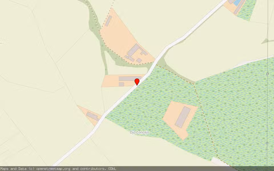 Mapa de Subasta Inmueble (Finca rústica) en Puebla De Hijar (la), Teruel