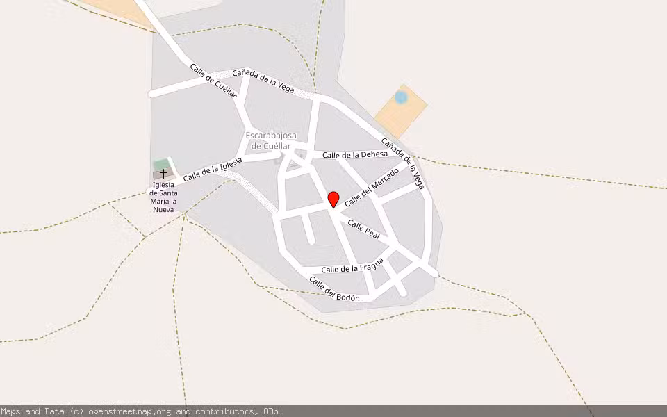 Mapa de Subasta Inmueble (Vivienda) en Cuéllar, Segovia