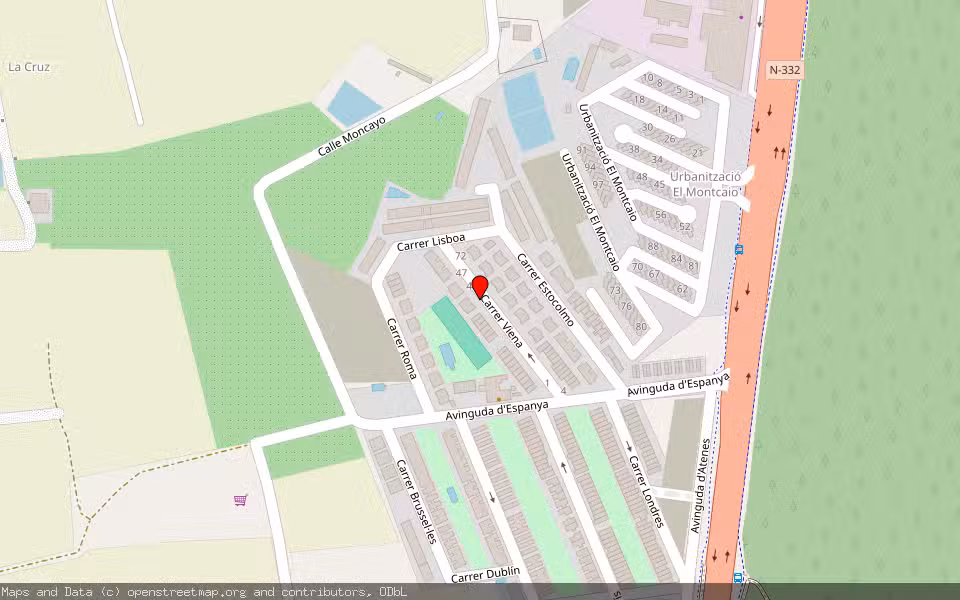 Mapa de Subasta Inmueble (Vivienda) en Guardamar Del Segura, Alicante/Alacant