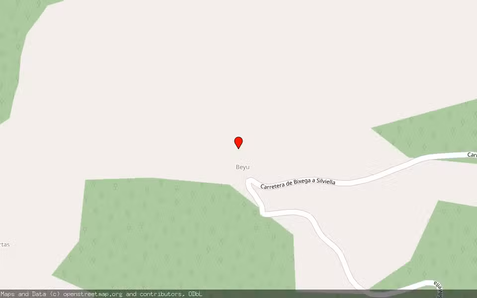 Mapa de Subasta Inmueble (Vivienda) en Belmonte De Miranda, Asturias