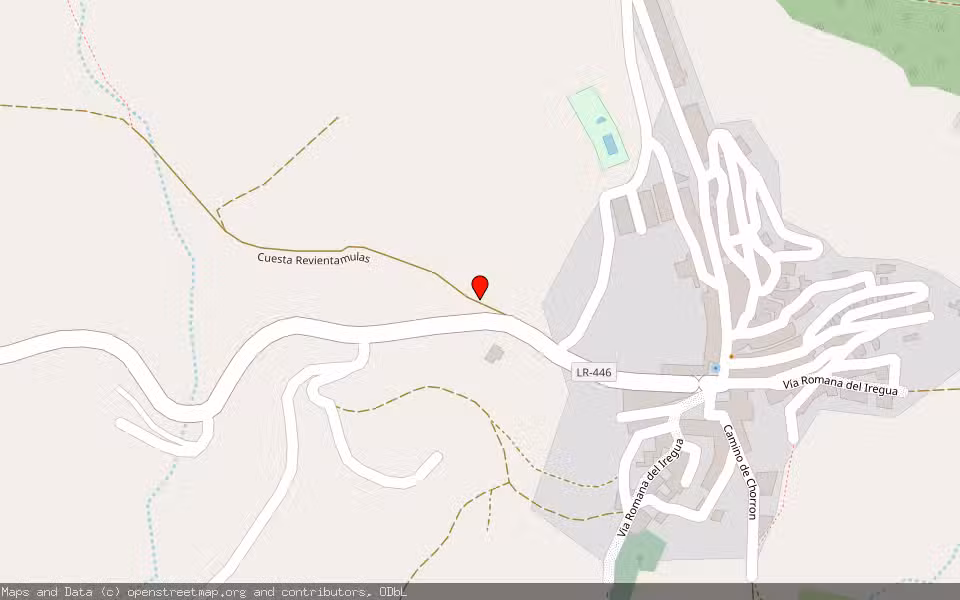Mapa de Subasta Inmueble (Solar) en Viguera, La Rioja