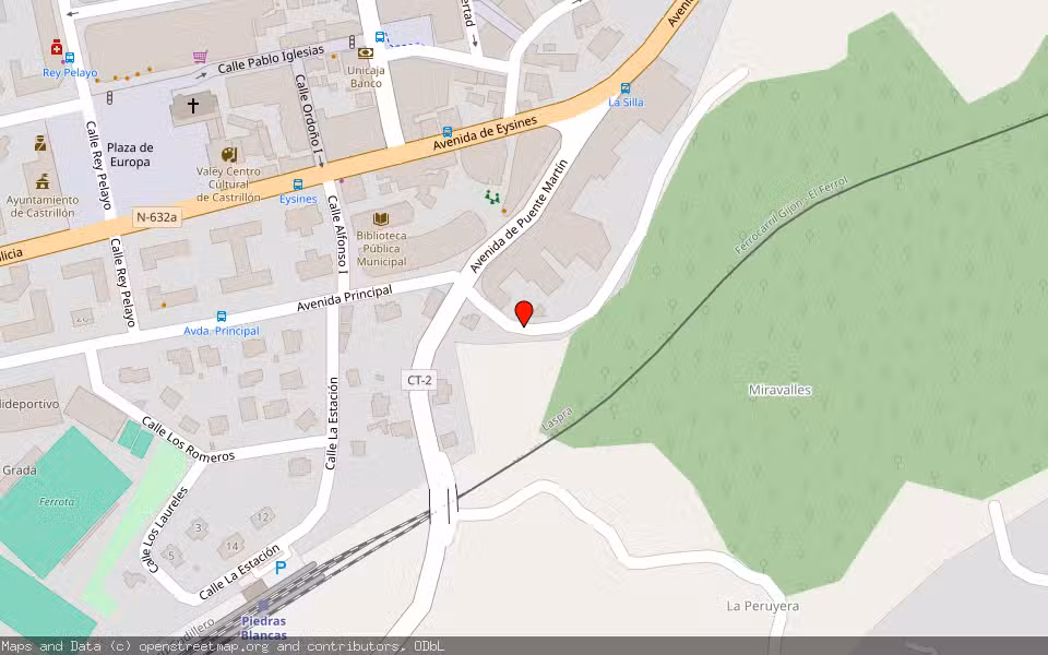 Mapa de Subasta Inmueble (Otros) en Castrillon, Asturias