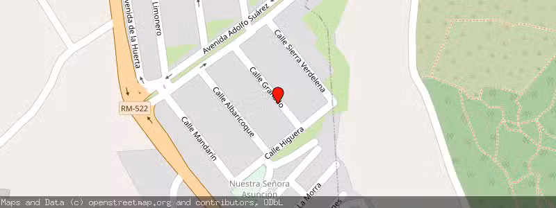 Mapa de Subasta de Inmueble (Vivienda) en Villanueva Del Rio Segura, Murcia 