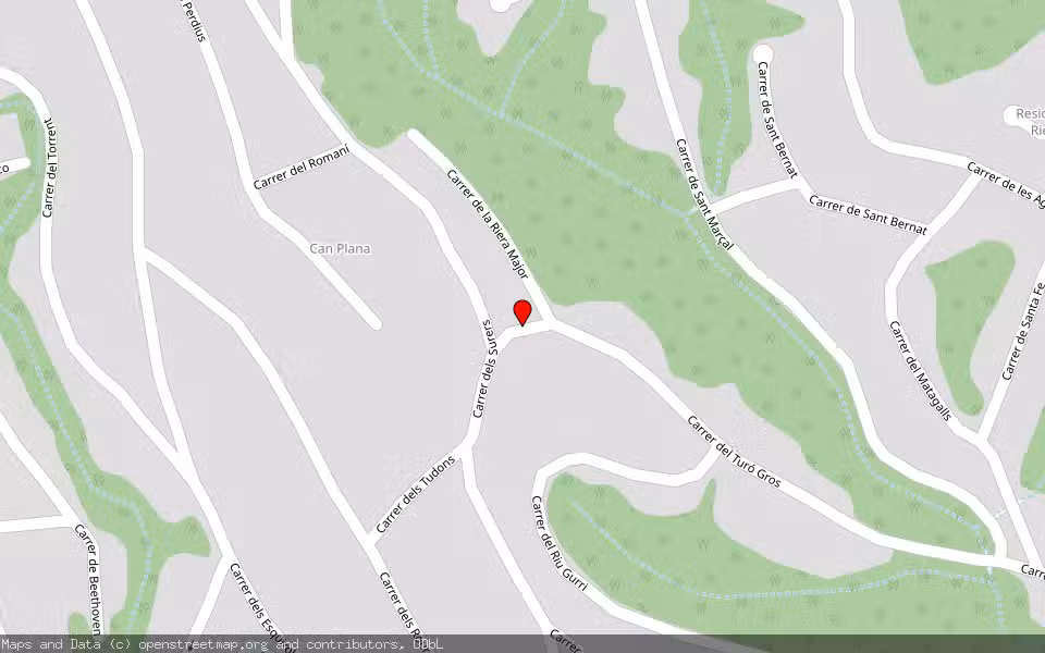 Mapa de Subasta Inmueble (Vivienda) en Riells I Viabrea, Girona