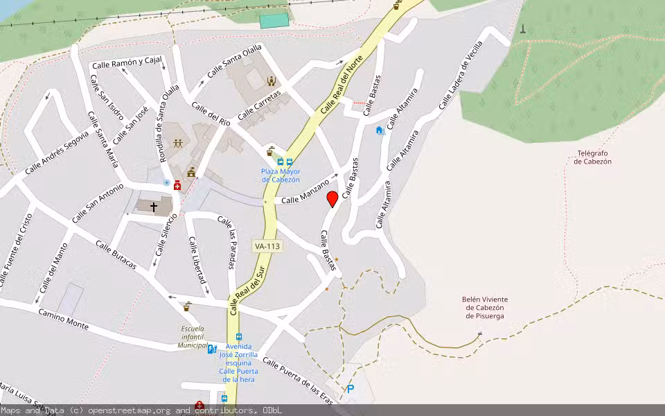 Mapa de Subasta Inmueble (Vivienda) en Cabezon De Pisuerga, Valladolid