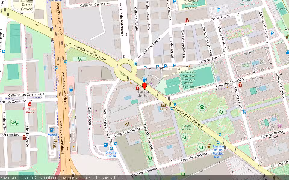 Mapa de Subasta Inmueble (Vivienda) en Madrid