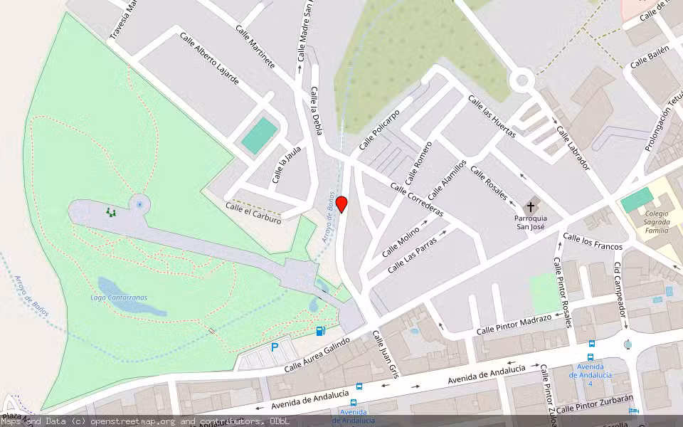 Mapa de Subasta Inmueble (Solar) en Linares, Jaén