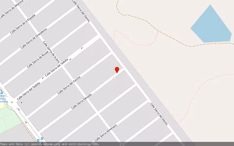 Mapa de Subasta Inmueble (Solar) en Molina De Segura, Murcia