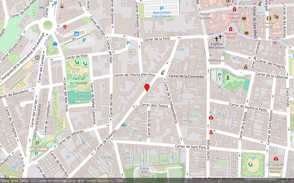 Mapa de Subasta Inmueble (Vivienda) en Palamos, Girona