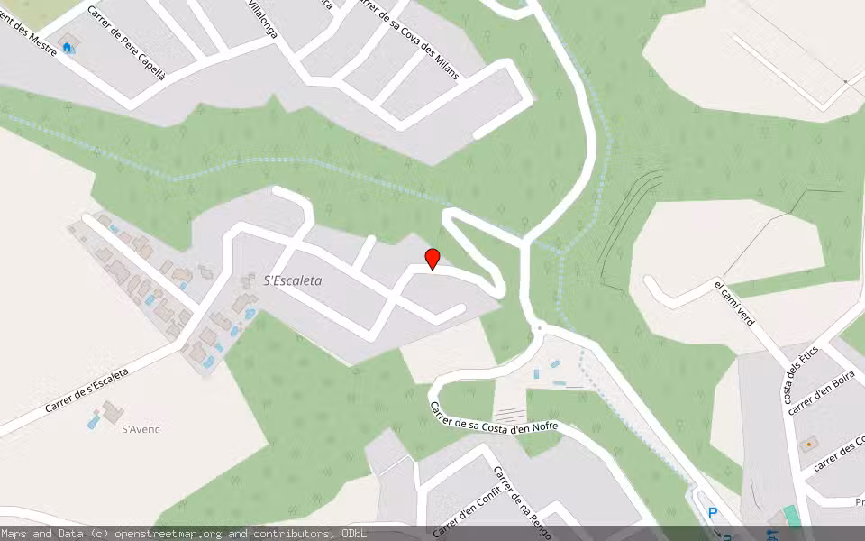 Mapa de Subasta Inmueble (Vivienda) en Santanyi, Illes Balears