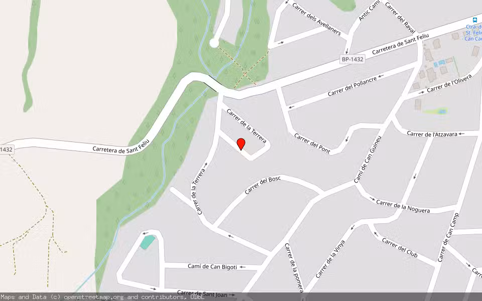 Mapa de Subasta Inmueble (Vivienda) en L'ametlla Del Vallès, Barcelona