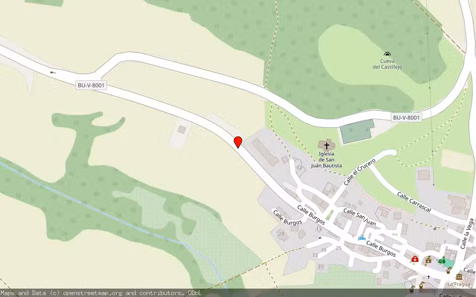 Mapa de Subasta Inmueble (Finca rústica) en Burgos