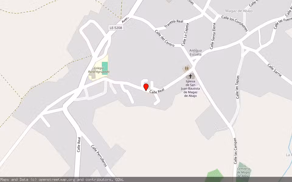 Mapa de Subasta Inmueble (Vivienda) en Camponaraya, León