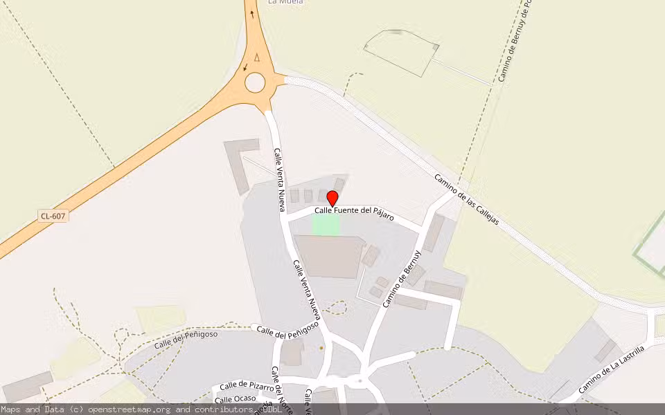 Mapa de Subasta Inmueble (Solar) en Zamarramala, Segovia