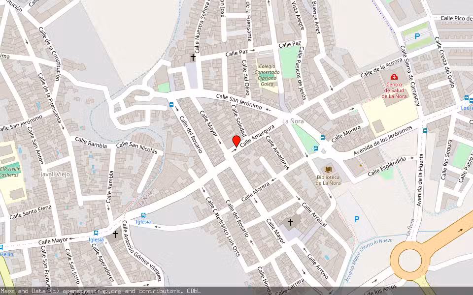 Mapa de Subasta Inmueble (Local comercial) en Murcia