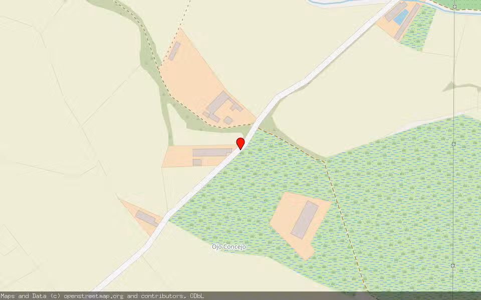 Mapa de Subasta Inmueble (Finca rústica) en Puebla De Hijar (la), Teruel