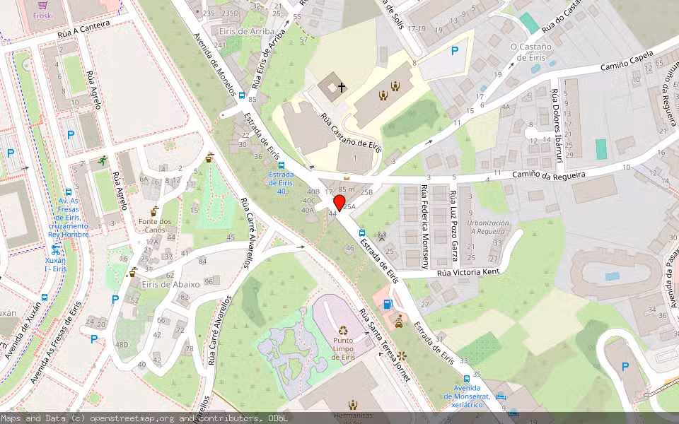 Mapa de Subasta Inmueble (Vivienda) en A Coruña