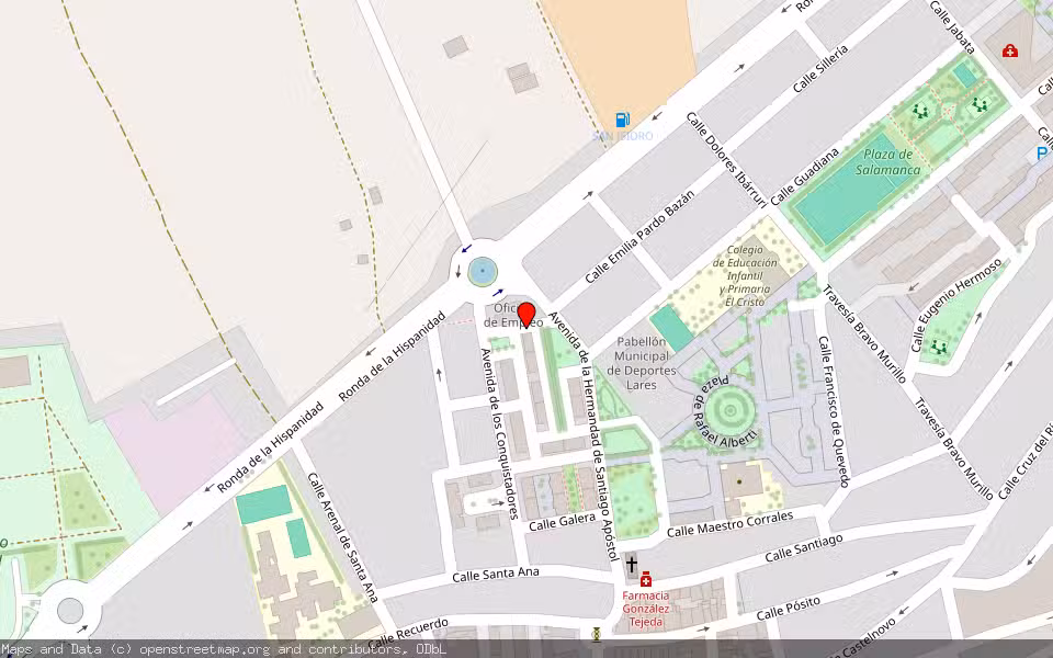 Mapa de Subasta Inmueble (Vivienda) en Villanueva De La Serena, Badajoz