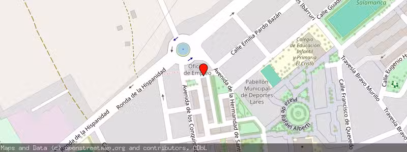 Mapa de Subasta de Inmueble (Vivienda) en Villanueva De La Serena, Badajoz 