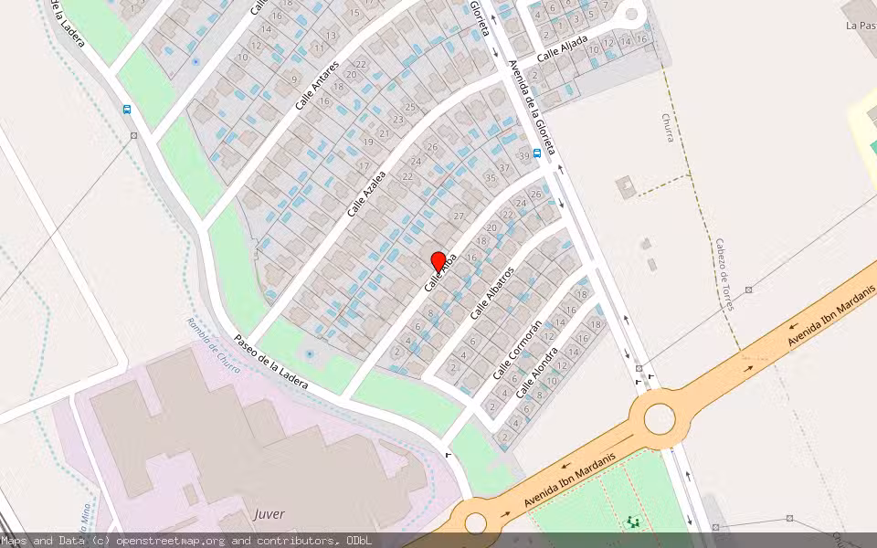 Mapa de Subasta Inmueble (Vivienda) en Murcia