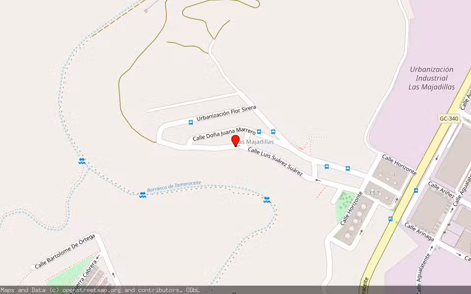 Mapa de Subasta Inmueble (Solar) en Palmas De Gran Canaria (las), Las Palmas