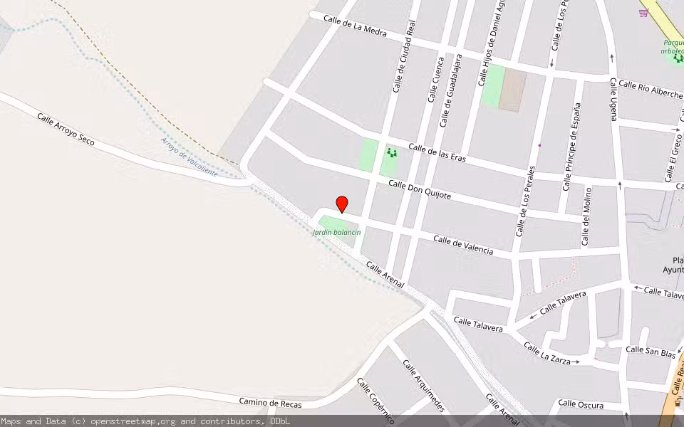 Mapa de Subasta Inmueble (Vivienda) en Yuncos, Toledo