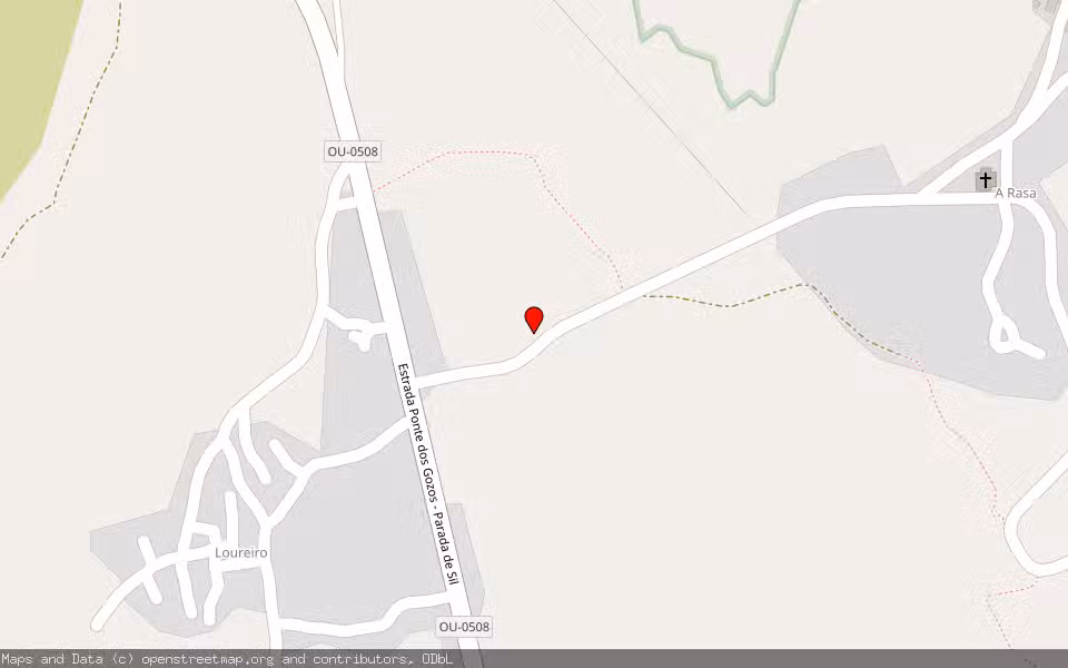 Mapa de Subasta Inmueble (Finca rústica) en Nogueira De Ramuin, Ourense