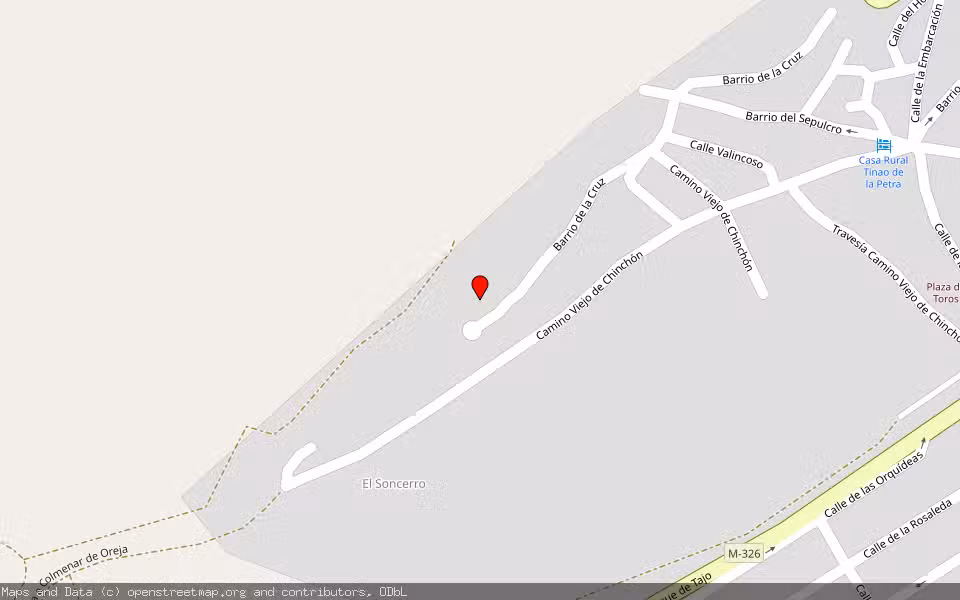 Mapa de Subasta Inmueble (Vivienda) en Deifontes, Granada
