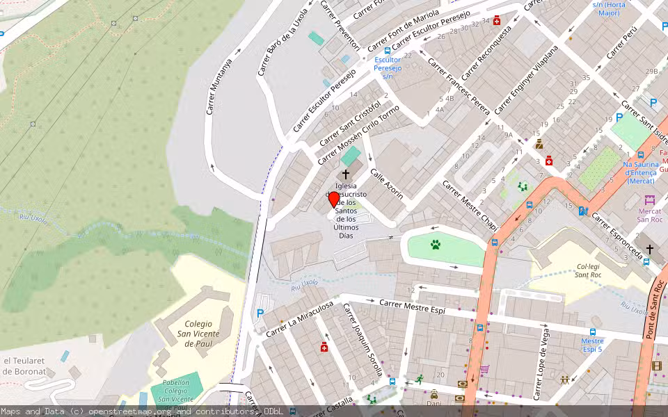 Mapa de Subasta Inmueble (Garaje) en Alcoy, Alicante/Alacant