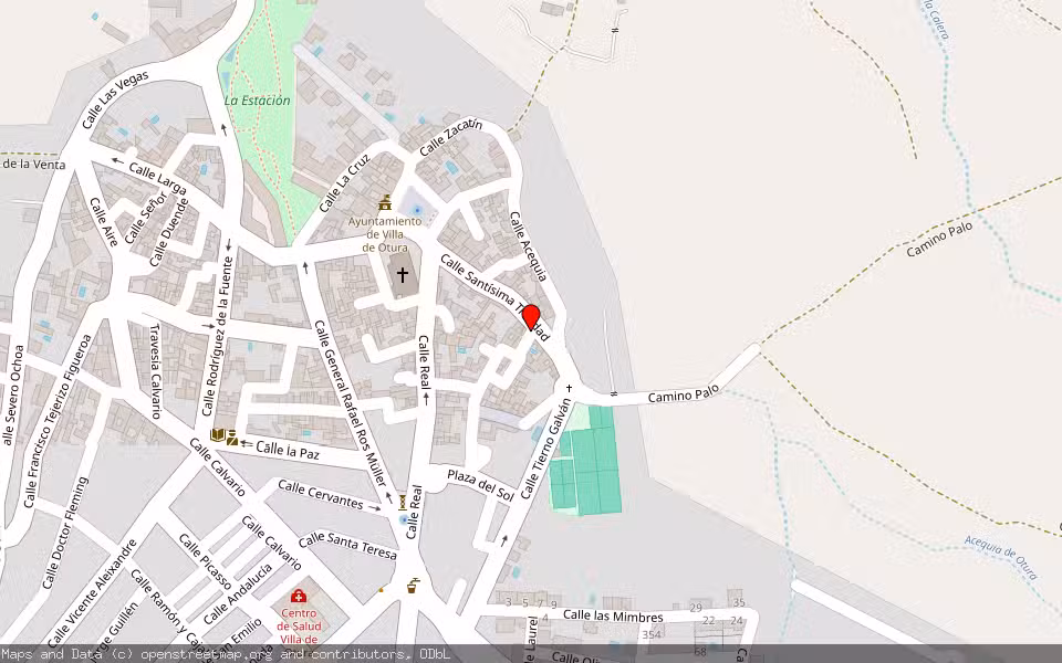 Mapa de Subasta Inmueble (Vivienda) en Otura, Granada