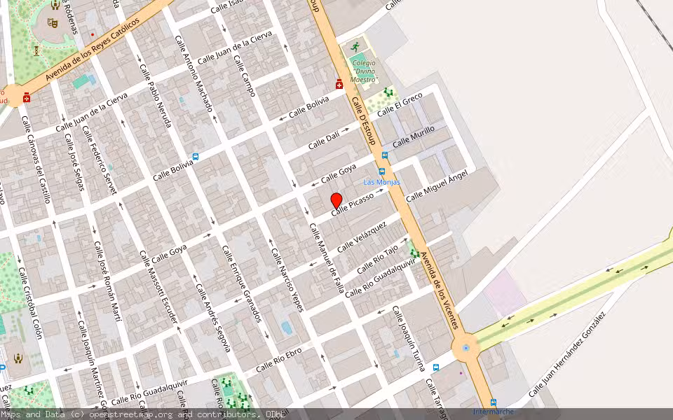 Mapa de Subasta Inmueble (Vivienda) en Las Torres De Cotillas, Murcia