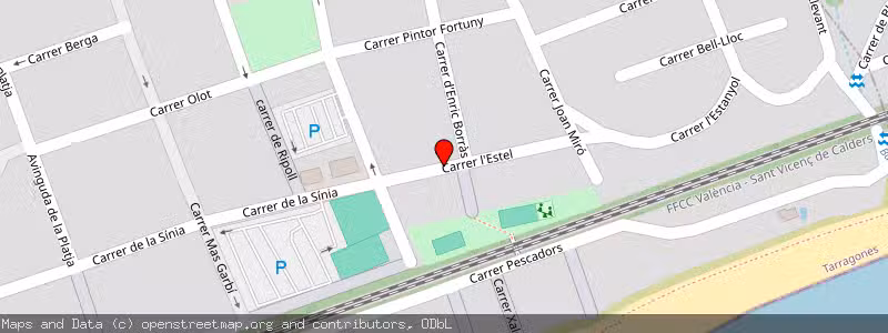 Mapa de Subasta de Inmueble (Vivienda) en Roda De Bara, Tarragona 