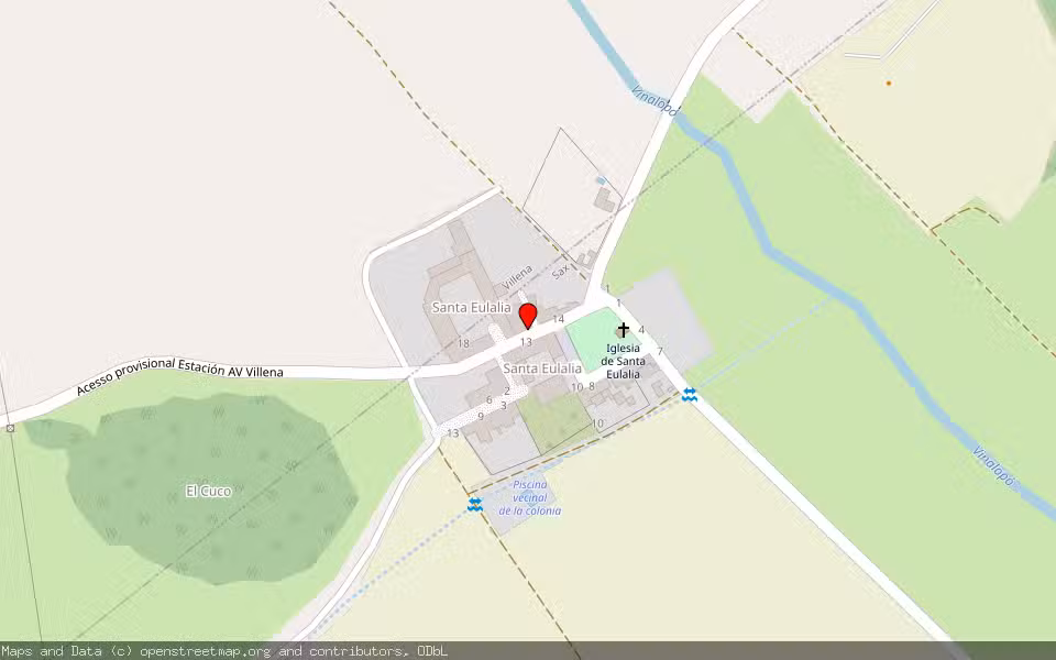 Mapa de Subasta Inmueble (Solar) en Salinas, Alicante/Alacant