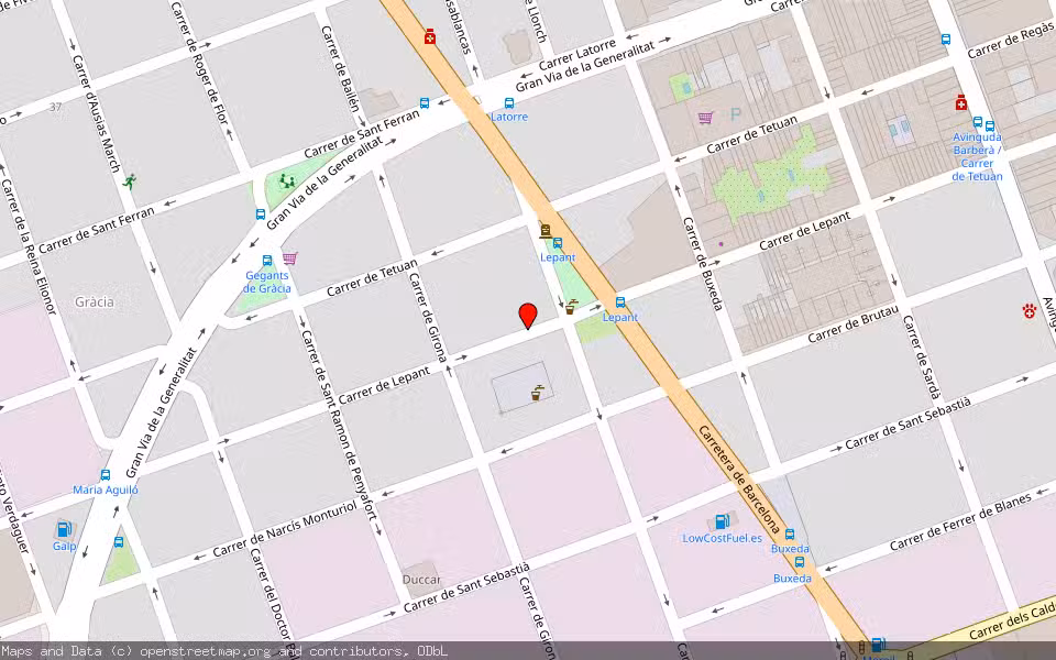 Mapa de Subasta Inmueble (Vivienda) en Sabadell, Barcelona