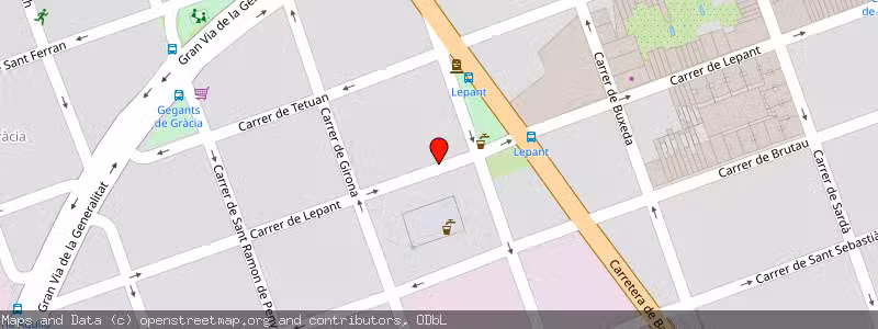 Mapa de Subasta de Inmueble (Vivienda) en Sabadell, Barcelona 