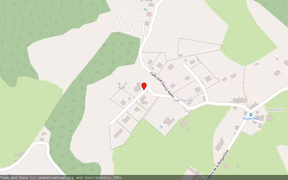 Mapa de Subasta Inmueble (Vivienda) en Oviedo, Asturias