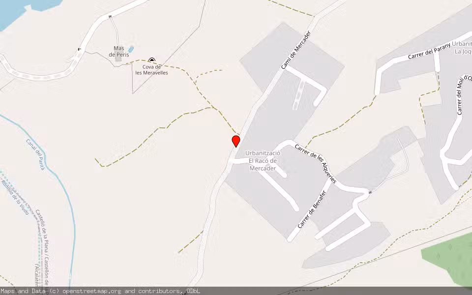 Mapa de Subasta Inmueble (Finca rústica) en Castellon, Castellón/Castelló