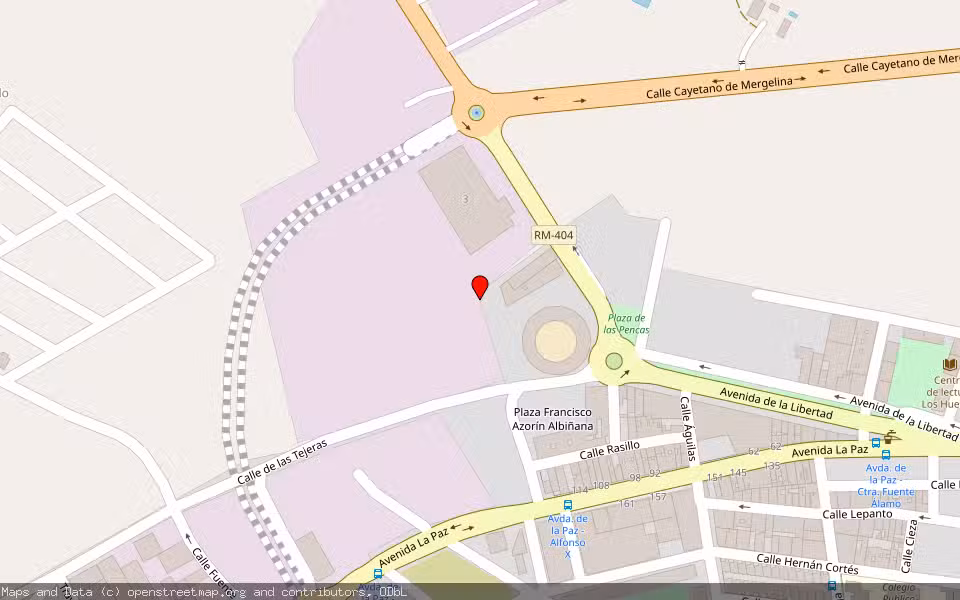 Mapa de Subasta Inmueble (Vivienda) en Yecla, Murcia