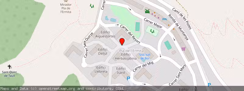 Mapa de Subasta de Inmueble (Vivienda) en La Vall De Boi, Lérida (Lleida) 