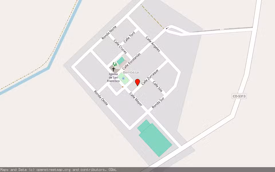 Mapa de Subasta Inmueble (Otros) en Hornachuelos, Córdoba