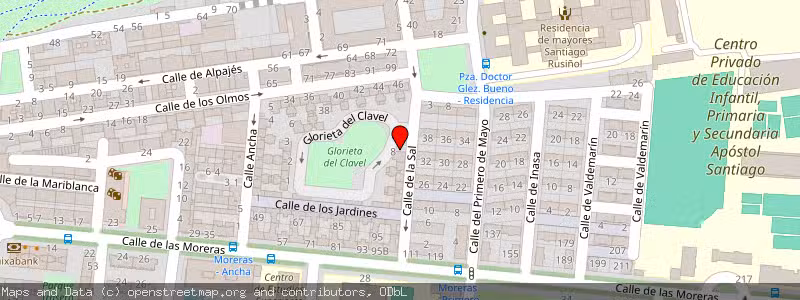 Mapa de Subasta de Inmueble (Vivienda) en Aranjuez, Madrid 