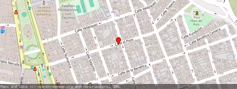 Mapa de Subasta de Inmueble (Vivienda) en Puertollano, Ciudad Real 