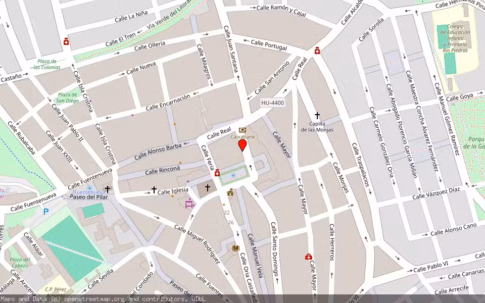 Mapa de Subasta Inmueble (Local comercial) en Lepe, Huelva