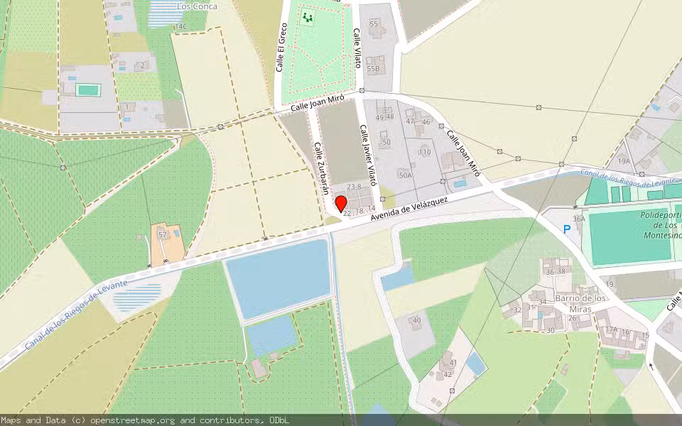 Mapa de Subasta Inmueble (Vivienda) en Los Montesinos, Alicante/Alacant
