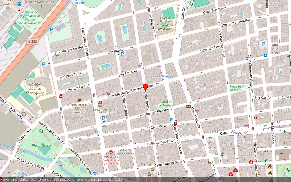 Mapa de Subasta Inmueble (Vivienda) en Torrevieja, Alicante/Alacant