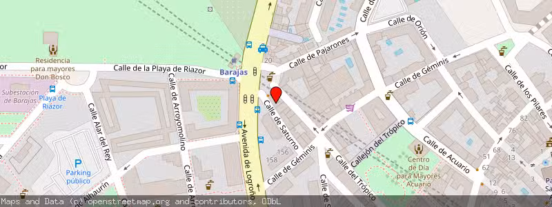 Mapa de Subasta de Inmueble (Local comercial) en Madrid, Madrid 