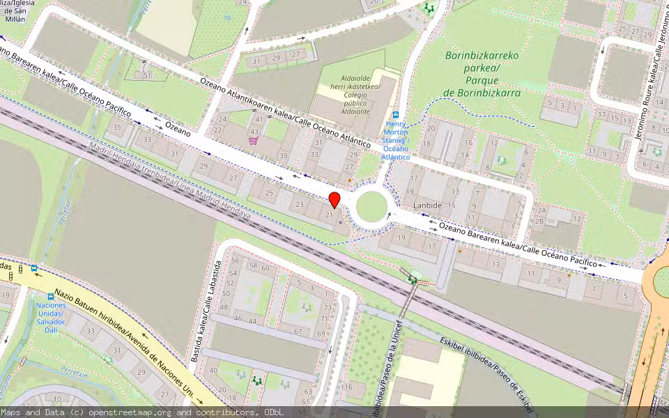 Mapa de Subasta Inmueble (Vivienda) en Vitoria-gasteiz, Araba/Álava