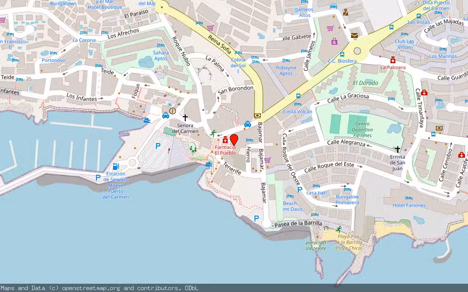 Mapa de Subasta Inmueble (Vivienda) en Tías, Las Palmas