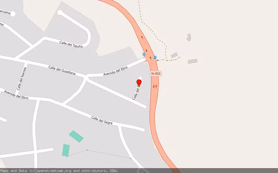 Mapa de Subasta Inmueble (Otros) en El Tiemblo, Ávila