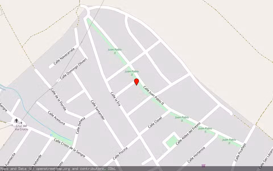 Mapa de Subasta Inmueble (Vivienda) en Villa Del Prado, Madrid